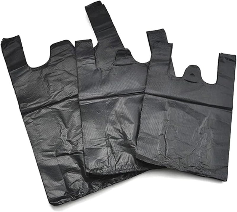 أكياس قمامة سوداء سميكة بمقابض 480 قطعة لتخزين المطبخ وغرفة المعيشة - Image 4